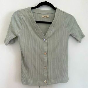 Buttoned Madewell Top